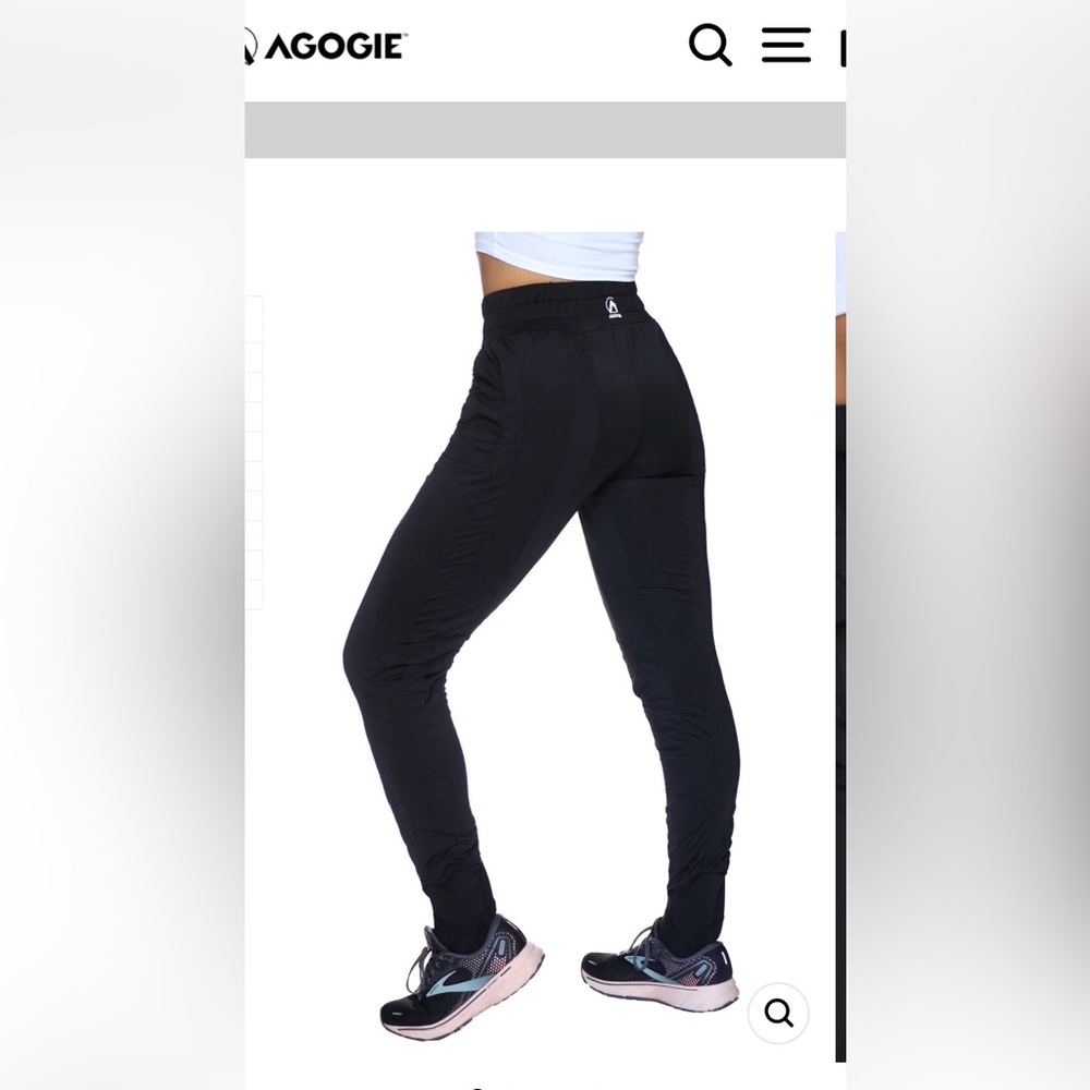 (SOLD) Agogie Black Wearable Resistance Pants +20